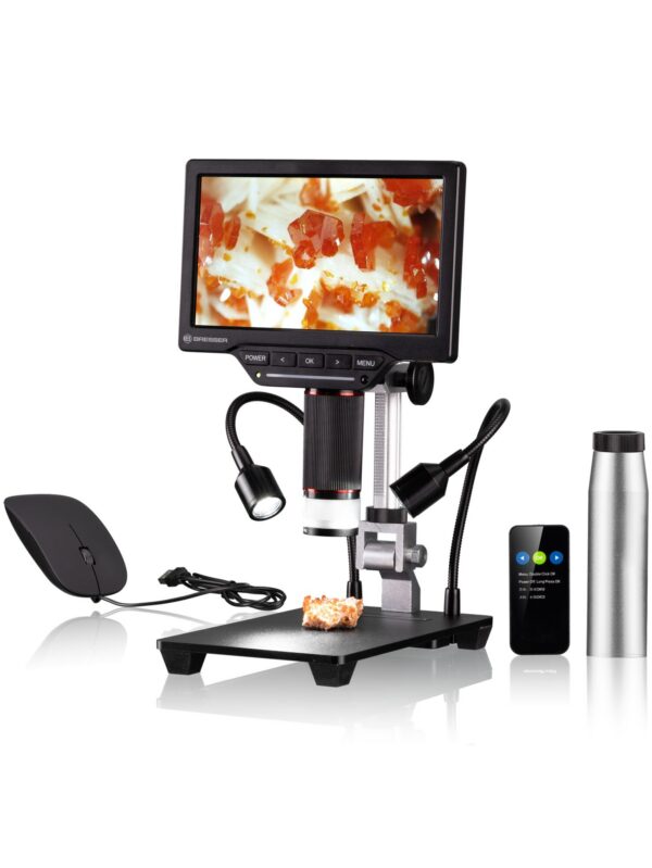 BRESSER Digital LCD Microscope 2x-44x, with Wi-Fi
