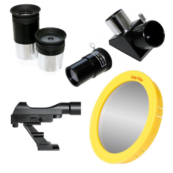 BRESSER Quasar 80/900 EQ Refractor Telescope - Image 4